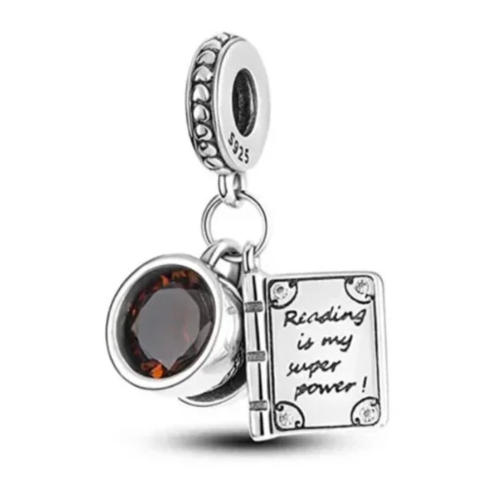 Bundle of 4 Charm Compatible with Pandora Bracelet - Picture 4 of 5